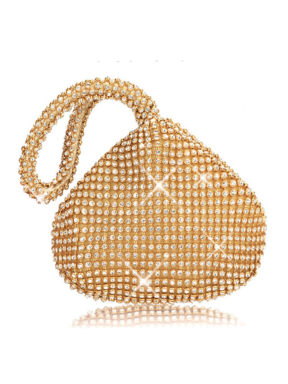 Polyester Gorgeous Unique Rhinestone Clutches Handbags - 이미지 4