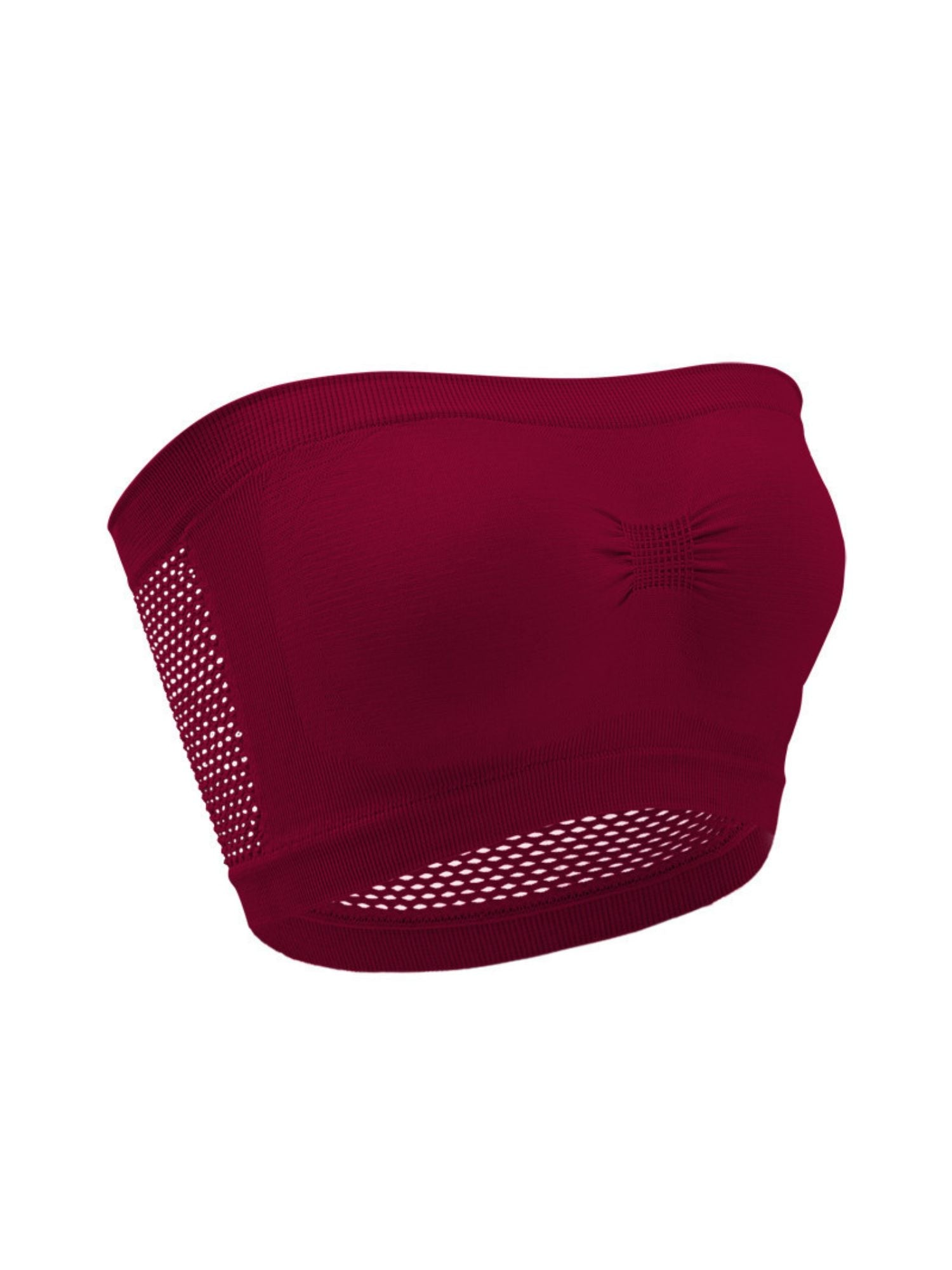 Women's Daily Breathable Solid Color Strapless Bra - Image 5