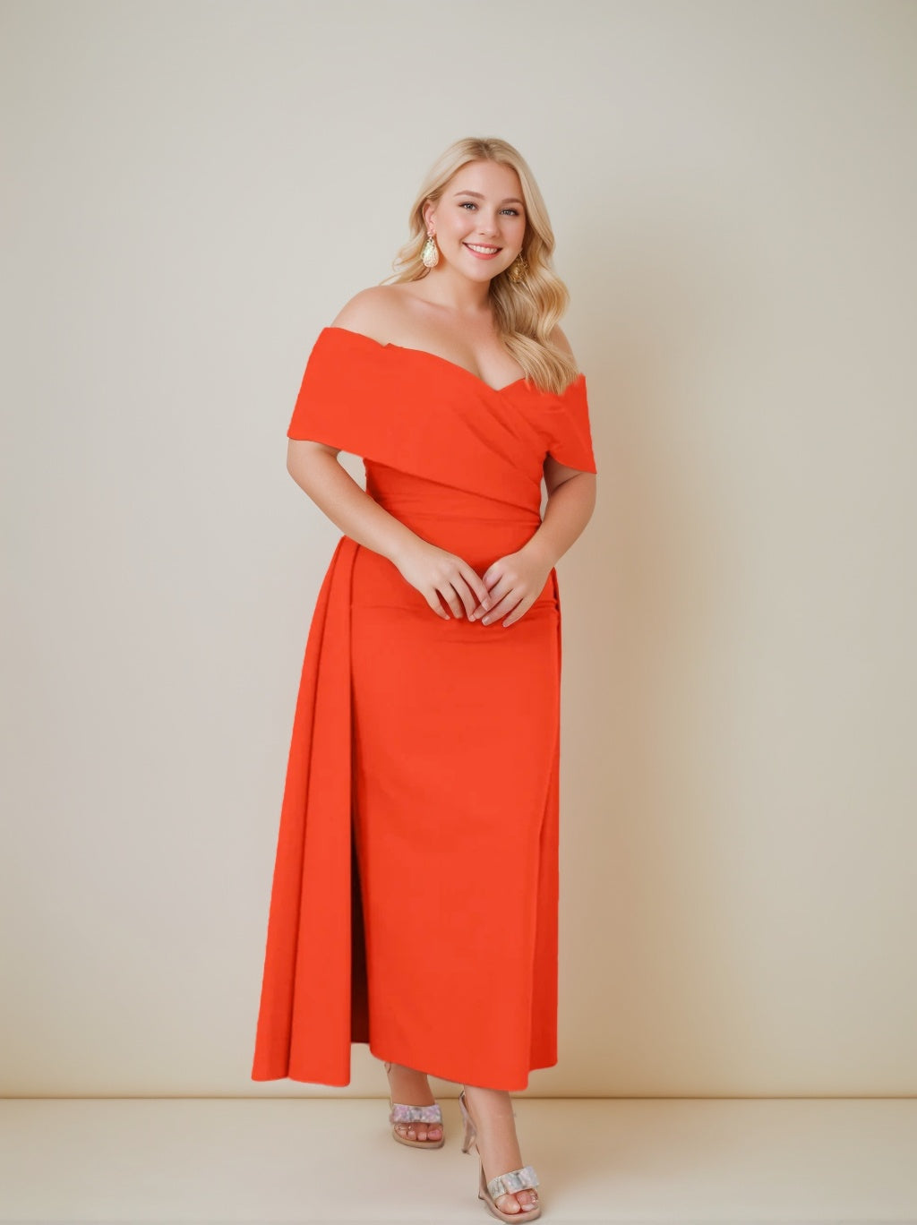 A-Line/Princess Off-the-Shoulder Ankle-Length Mother of the Bride Dresses