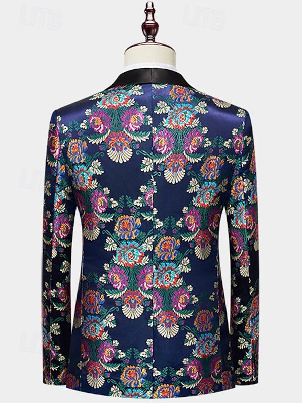 Men's Suits Single Breasted One-button 2 Pieces Party Evening Prom Suits - Image 2