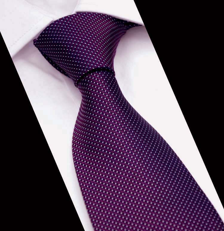 Men's Business Formal Evening Solid Color Tie - 이미지 5