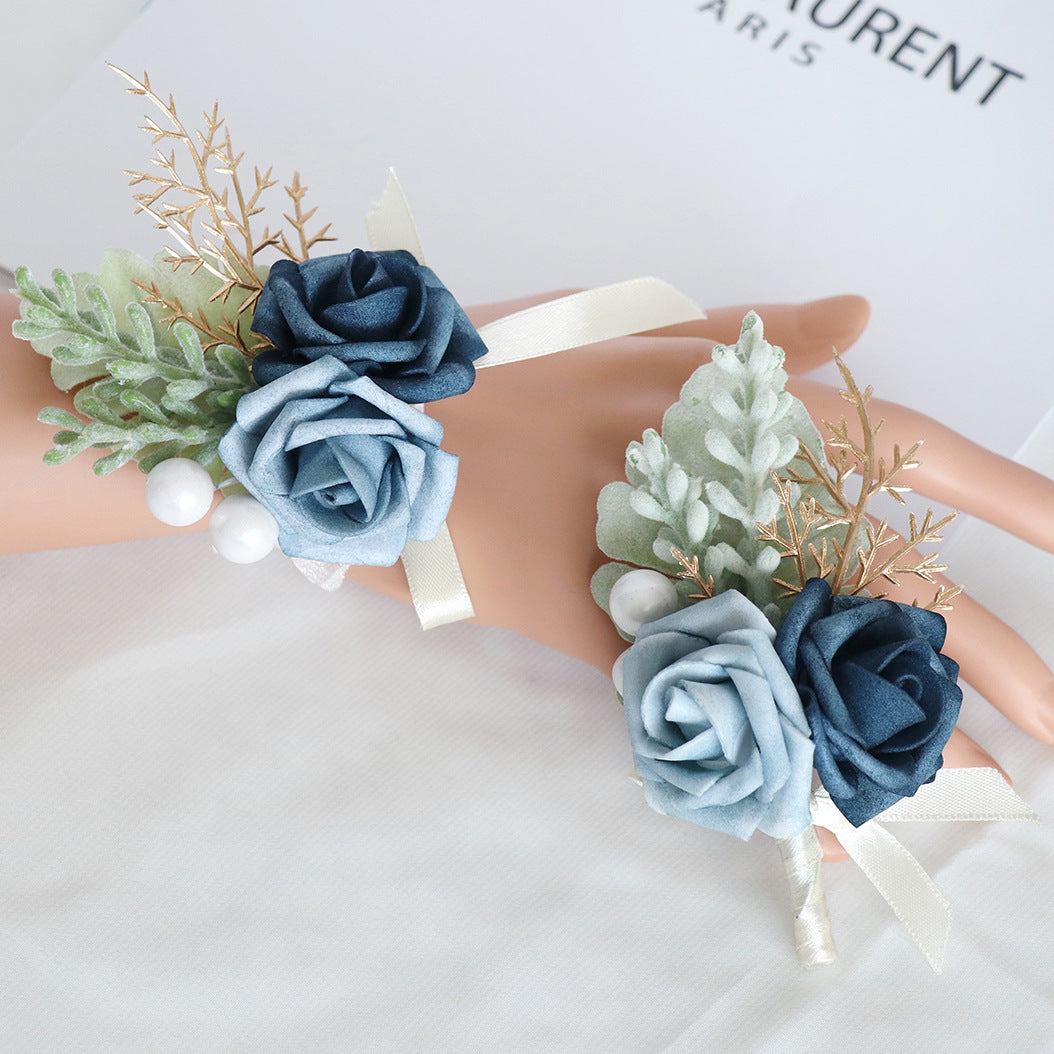 Wedding Flowers Wrist Corsages 0-10 cm - 이미지 2