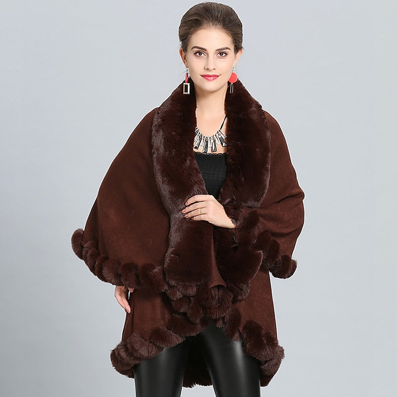 Women's Wedding Bridal Long Sleeves Wrap/Shawls With Pure Color & Split Joint - 画像 (10)