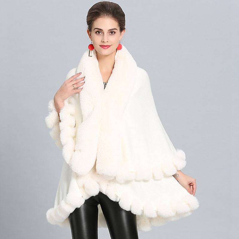 Women's Wedding Bridal Long Sleeves Wrap/Shawls With Pure Color & Split Joint - 画像 (5)