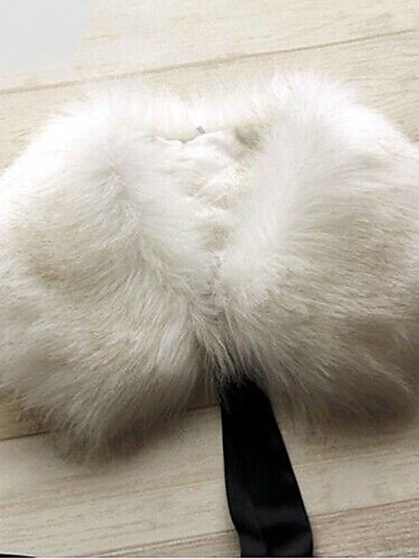 Women's Wedding Bridal Sleeveless Wrap/Shawls With Pure Color - 이미지 2