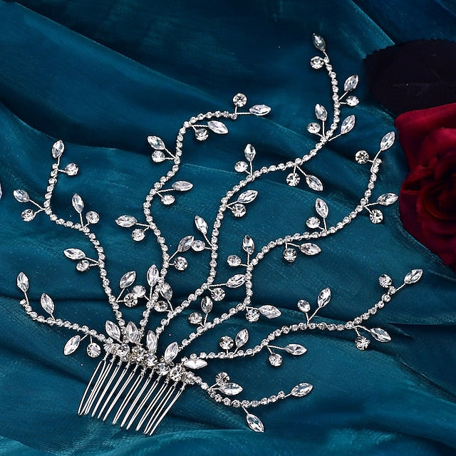 Wedding Party / Evening Fashion Bridal Headpieces With Rhinestone - Image 4