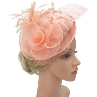 Special Occasion Tea Party Kentucky Derby Hat Fascinators Feather Flower Headpiece