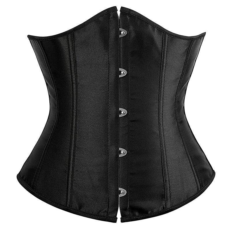 Women‘s Underbust Satin Corsets for Wedding Party Birthday - Image 22