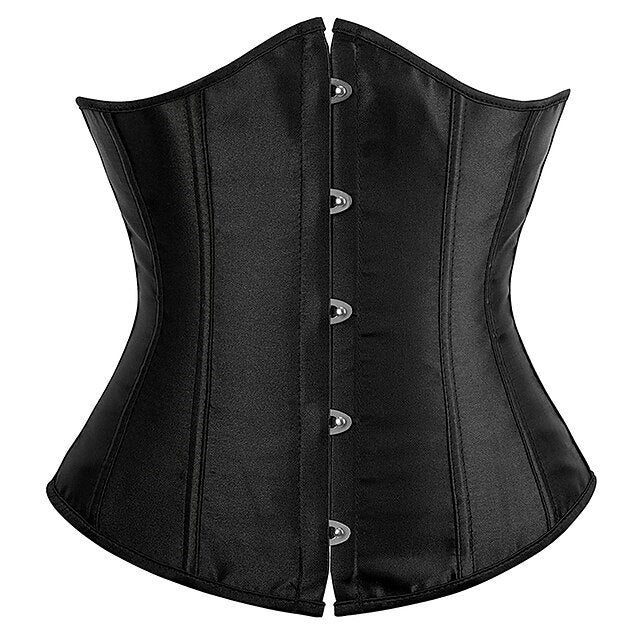 Women‘s Underbust Satin Corsets for Wedding Party Birthday