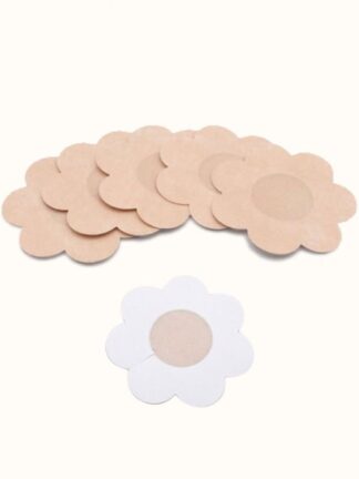 Women's Invisible Thin Breathable Flower Breast Patch(Set of 5)