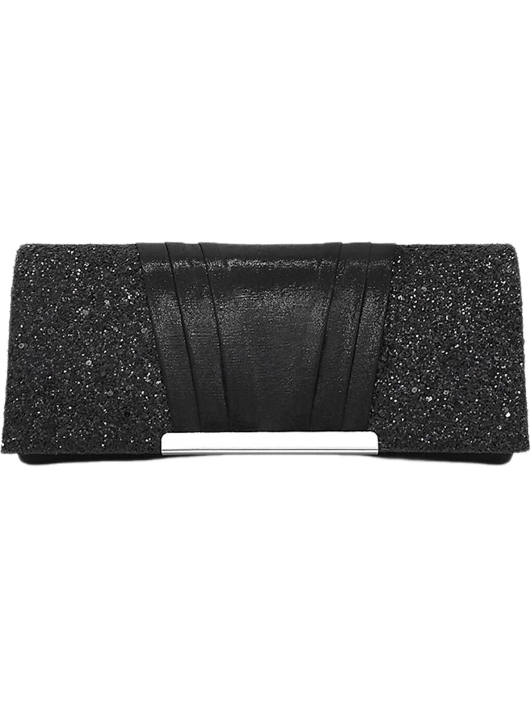 Gold Sparkling Elegant Evening Clutch Bag with Sequins - 이미지 4