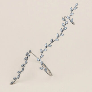 Stylish Rhinestone Simple Linking Finger Bracelet