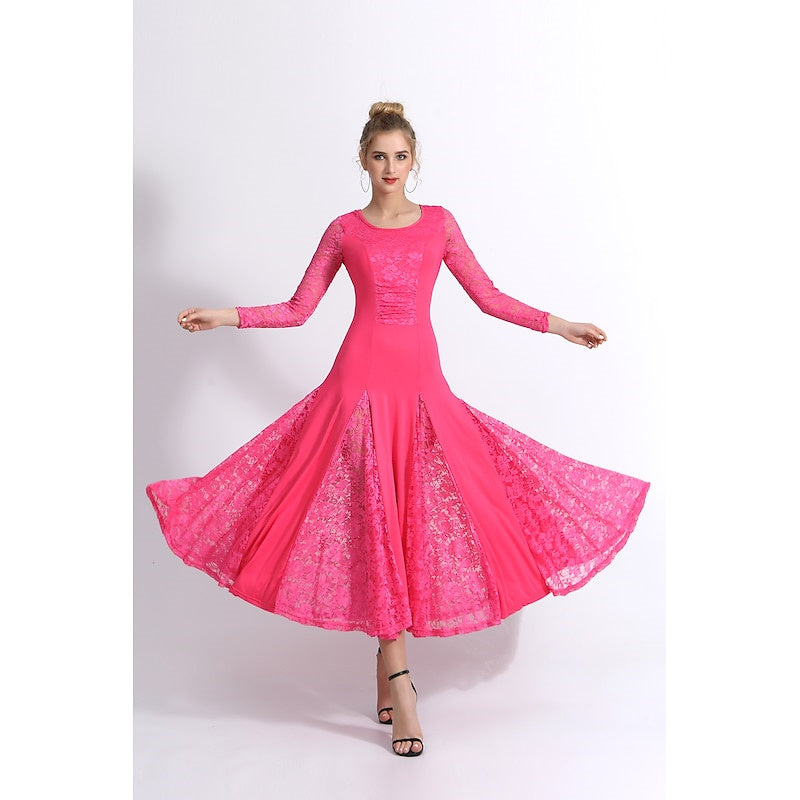 Women's Dance Long Sleeve Dress Training Performance Daily Wear - 이미지 9