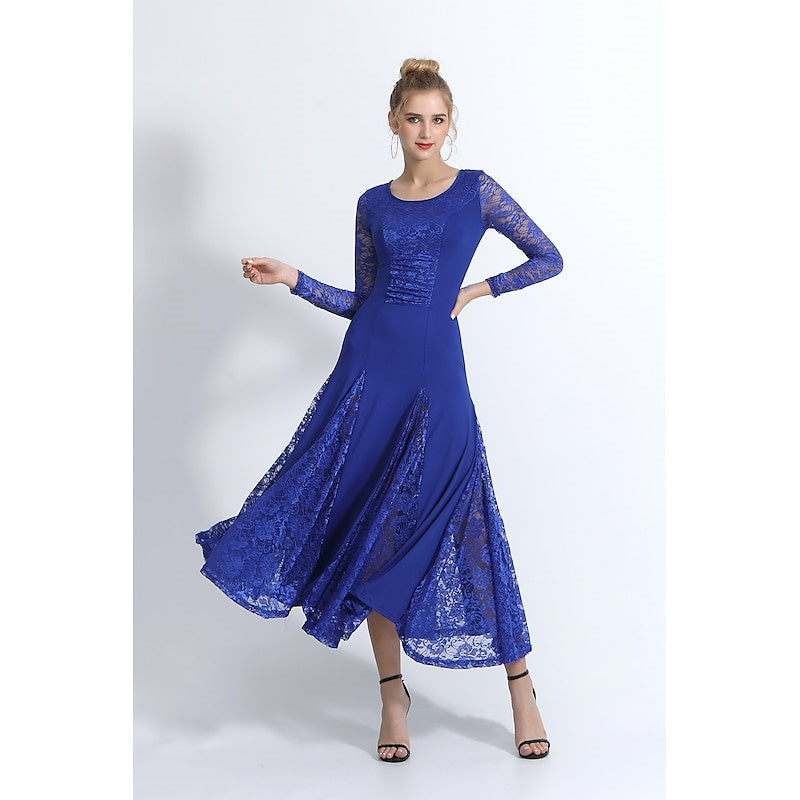 Women's Dance Long Sleeve Dress Training Performance Daily Wear - 이미지 14