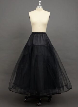 Women A-Line Slip Tulle Netting 3 Tiers Petticoats