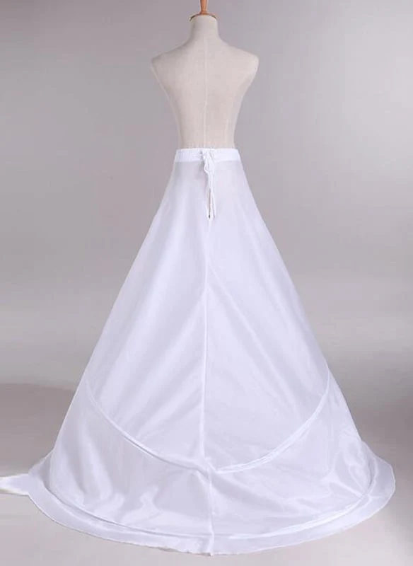 Women Chapel Train Cloth Floor-Length Petticoats - Image 3