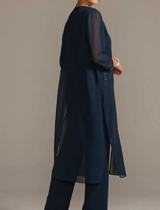 Chiffon 3/4 Sleeve Simple Pure Color Wraps