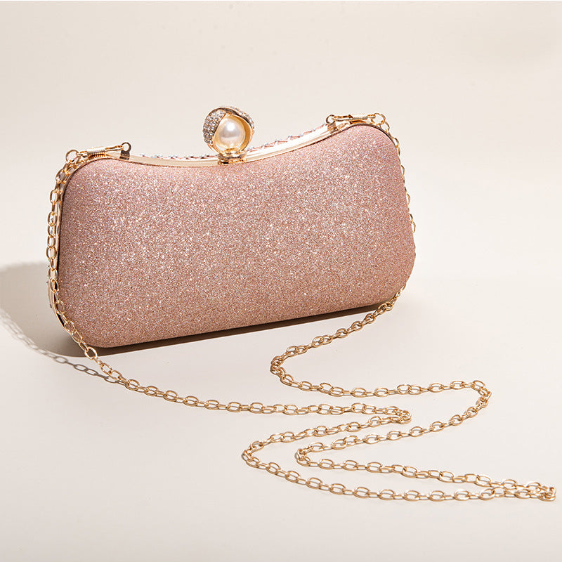 Imitation Diamond One-Shoulder Cross-Body Clutch Bags - 이미지 3