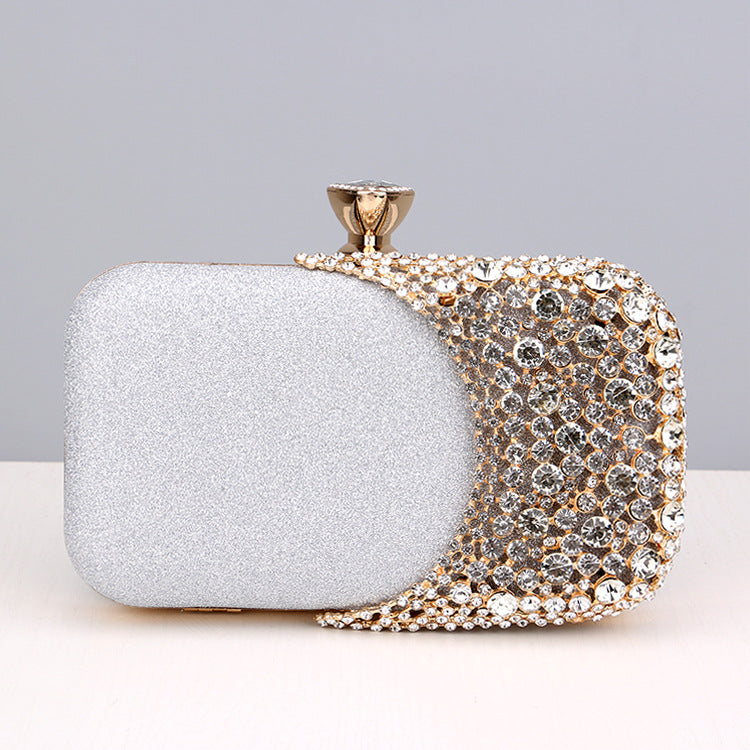 Imitation Diamond Retro Versatile Clutch Bags - 画像 (8)