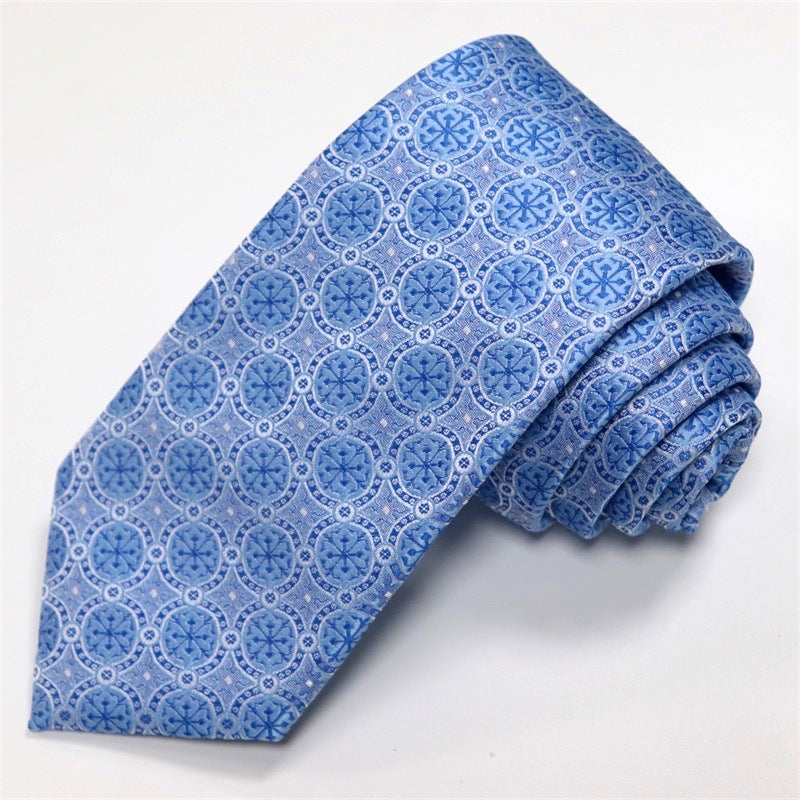 Men's Business Formal Tie Jacquard - Image 6